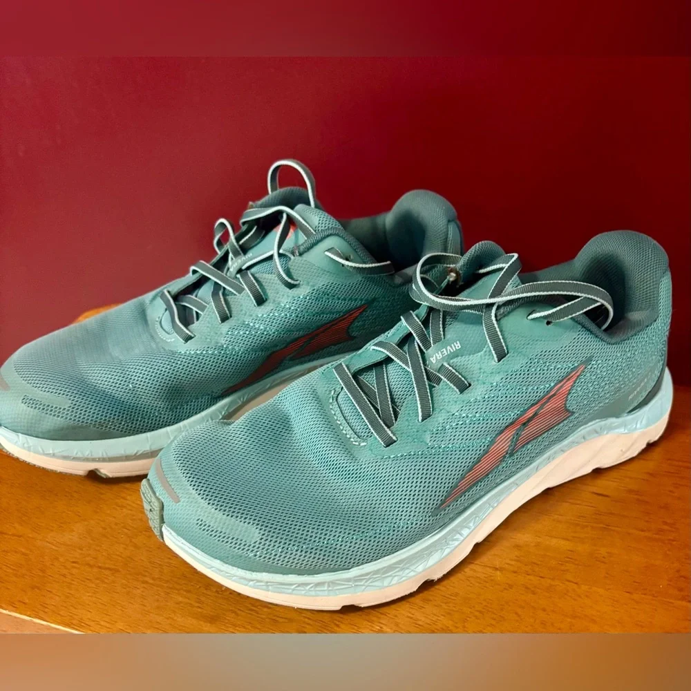 Altra Rivera 2 Road Running Shoes, Dusty Teal, 7.5 US 38.5 Euro Preowned